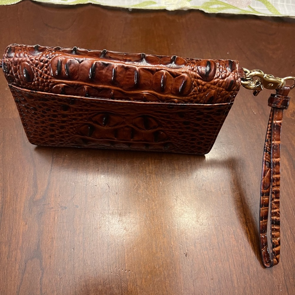 Brahmin Debra Pecan Melbourne Wristlet